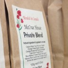 McCrae House Private Blend tea packages