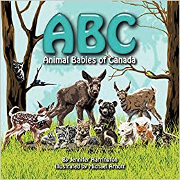 Abc animal babies of canada book cover