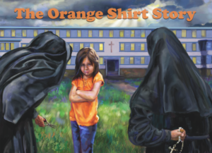 The orange shirt story book cover