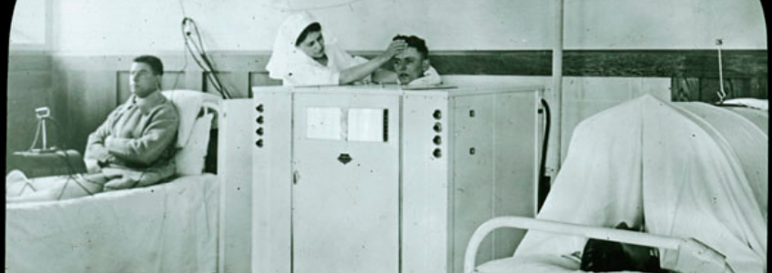 Electric Heat Cabinet - Military Hospital Commission - Cobourg, Ontario