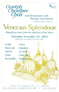 Venetian Splendor, 2003