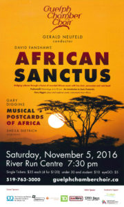 African Sanctus, 2016