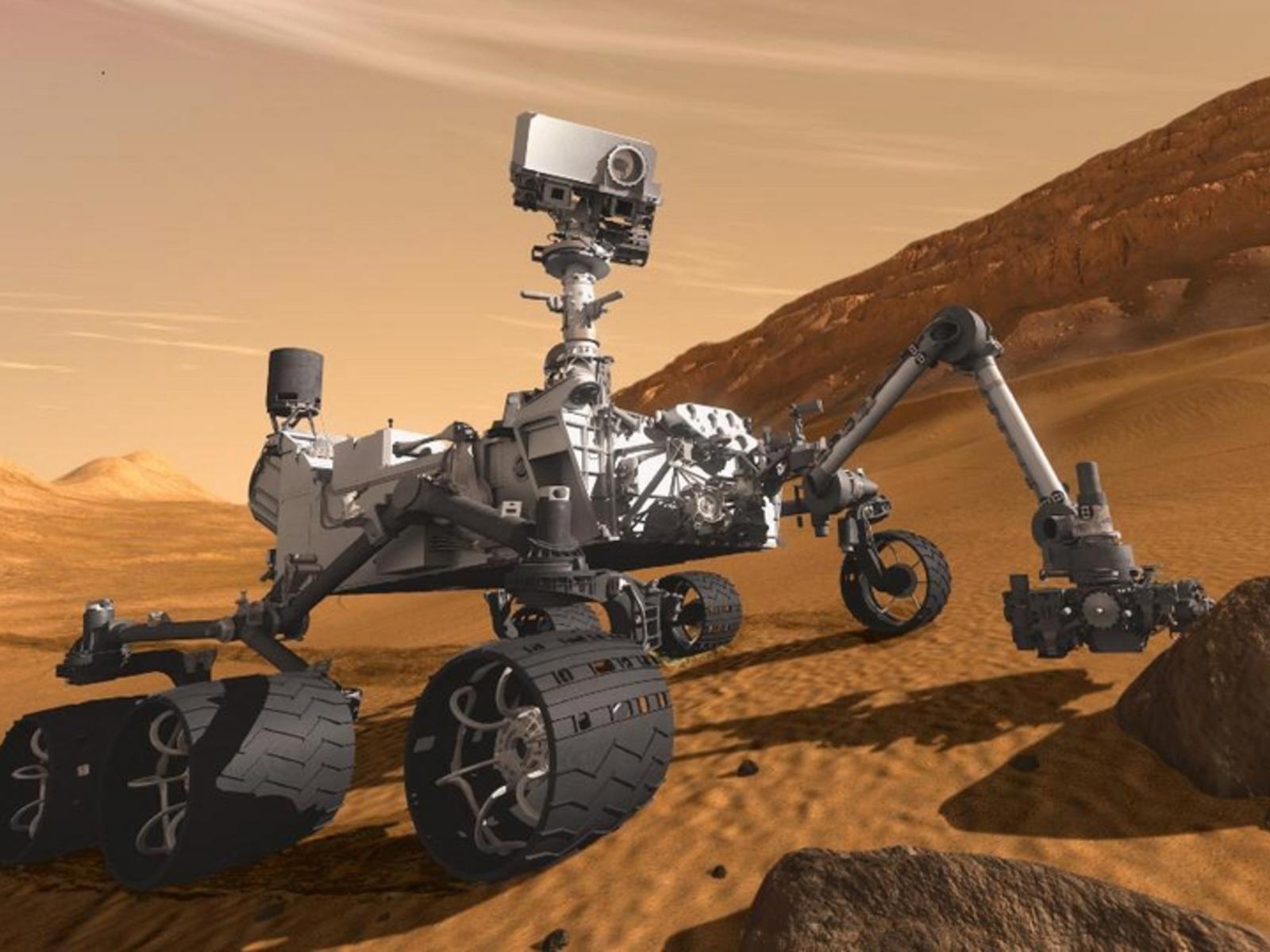 Mars Rover, Curiosity, February 2021